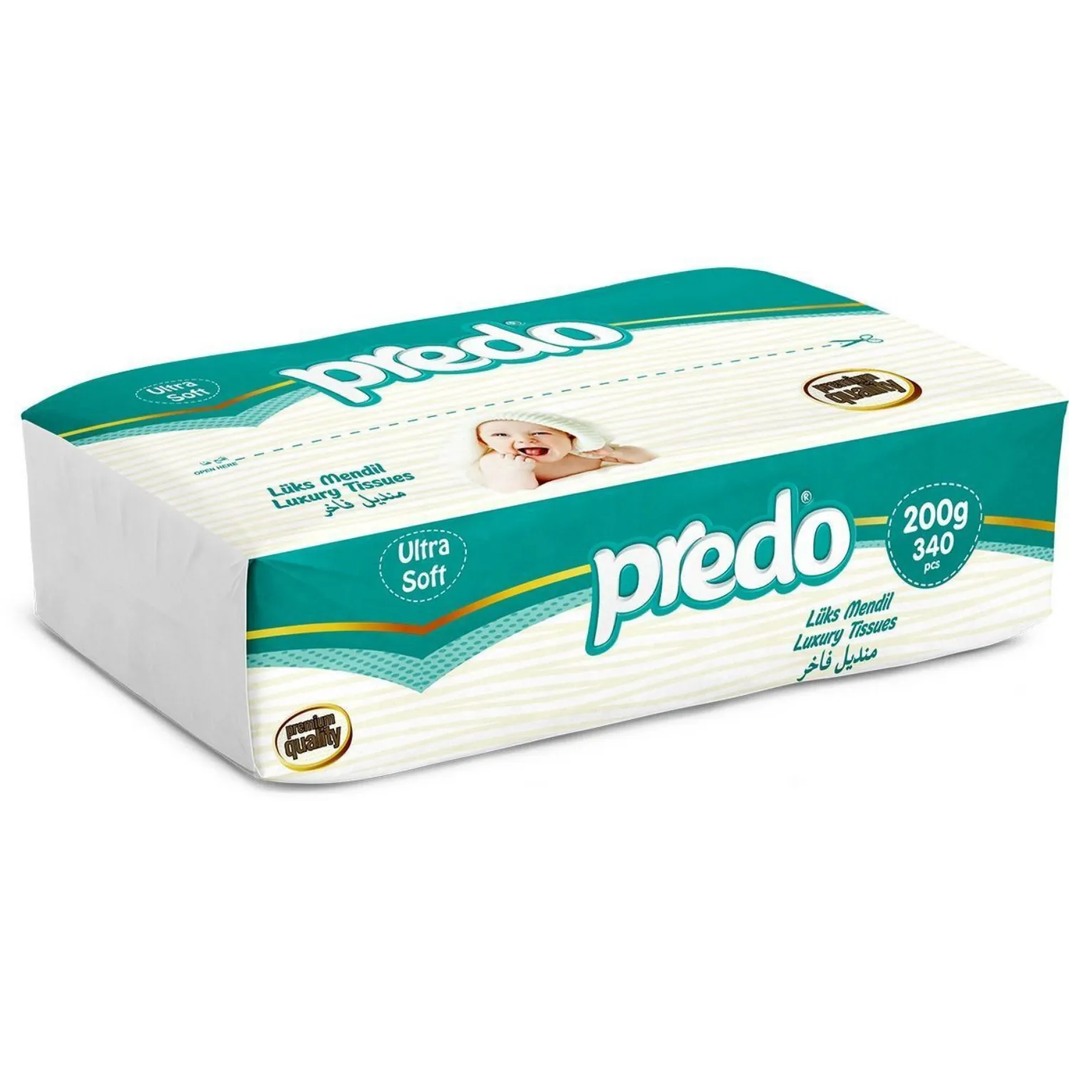 مناديل فاخرة 200gr | 5 | 50